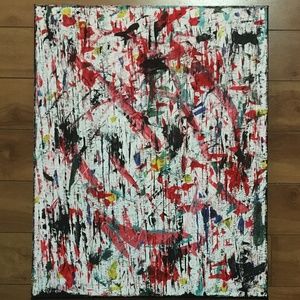 Original Abstract Modern Art 16x19